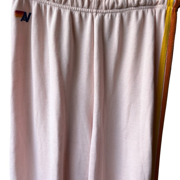 Aviator Nation 5-Stripe Sweatpants l Light Pink l XL - Picture 8 of 15